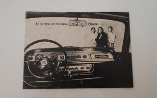 Lancia Flavia Saloon (1967) - Αυθεντικό Συλλεκτικό Φυλλάδιο (24 σελ.)
