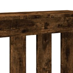 vidaXL Κάλυμμα Καλοριφέρ Καπνιστή Δρυς 175x20x82εκ. Επεξεργασμένο Ξύλο-thumb-5