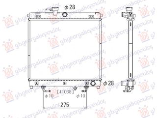 Ψυγειο Νερου 1.5 Βενζινη Αυτοματο (376x438) (NRF) για Suzuki Jimny 18-