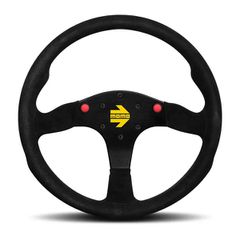 Γνήσιο Τιμόνι MOMO Motorsport MOD. 80 έχει σχεδιαστεί με γνώμονα την άνεση και διαθέτει δύο κλασικά κουμπιά που μπορούν να συνδεθούν για οποιαδήποτε χρήση