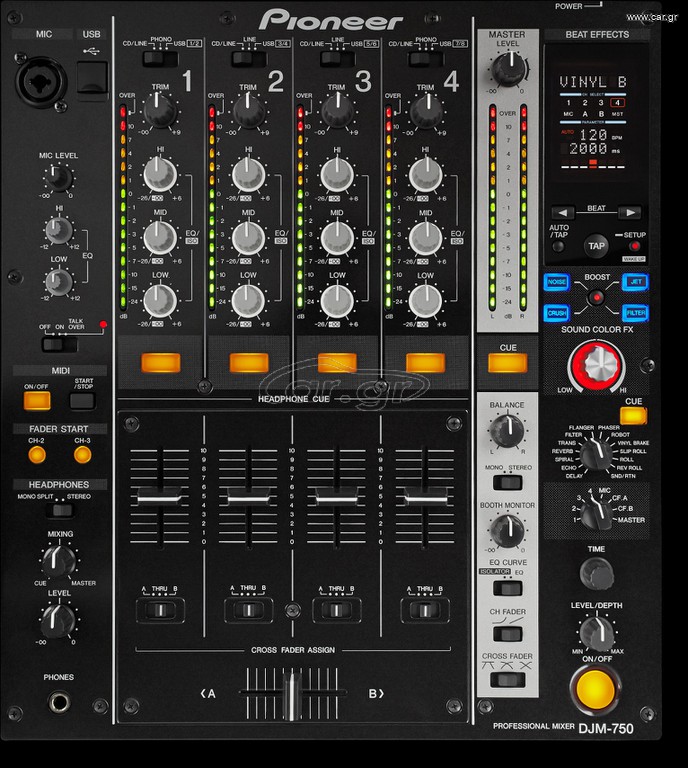 ΜΙΚΤΗΣ CONTROLLER DJM PIONEER 750-K