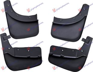 Λασπωτηρeς Εμπρός-Πίσω Σετ (4Τεμ) VW Touareg 2014-2018 (7P5/7P6)
