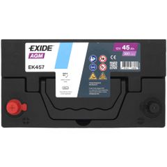EXIDE AGM EK457 12V 45Ah 380A (EN)-thumb-1