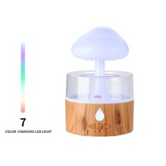 XO HF10 Πολύχρωμος Υγραντήρας Diffuser Σύννεφο Βροχής-thumb-2