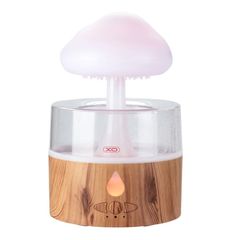 XO HF10 Πολύχρωμος Υγραντήρας Diffuser Σύννεφο Βροχής-thumb-1