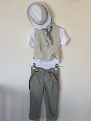 Βαπτιστικό σετ αγοριού Baby Bloom 12-18 μηνών καινούριο (συλλογή καλοκαίρι 2026)
