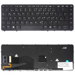 Deutsche Tastatur für Laptop - German Laptop Keyboard για HP EliteBook 840 G1 - Product number : J0D90AV 776474-071 730794-001 DE Pointer Backlight Black ( Κωδ.40363DEBL )