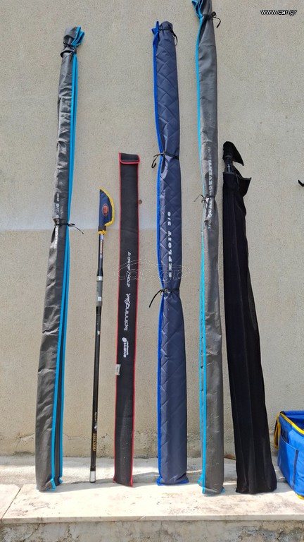 Καλάμια Akami, Ultra Marine, Veret Tuareg, Penn Ambush, Shimano Ultegra XT