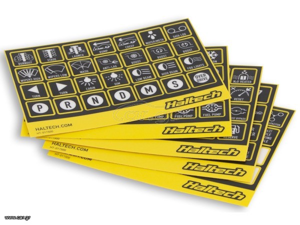 Haltech Haltech Keypad Label Set