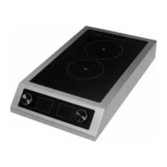 ΠΡΟΣΦΟΡΑ!!! KARAMCO AM-CD201 (Ø24 cm - 7000 Watt ) Διπλή Επιτραπέζια Επαγωγική Εστία