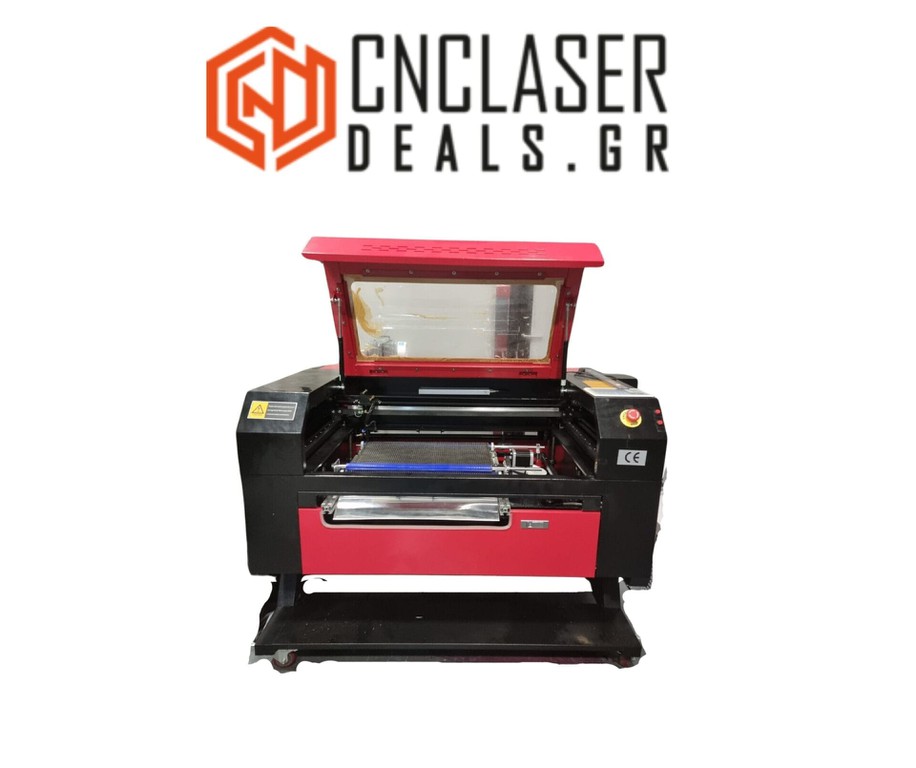 co2 laser velcro cutting machine 450mm x unlimited velcro  - 100w - servo motors - custom κατασκευή