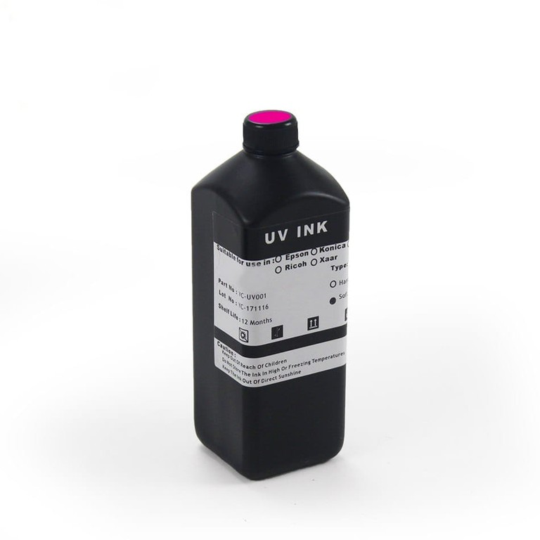 UV Μελάνι Magenta 500ml — Επαγγελματικό για UV Printers