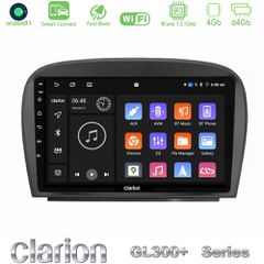 Clarion GL300+ Series 4Core Android11 4+64GB Mercedes SL Class 2005-2011 Navigation Multimedia Tablet 9"-thumb-1