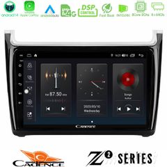 Cadence Z2 Series 8Core Android14 4+64GB  Vw Polo 2014-2017 Navigation Multimedia Tablet 9" Με Carplay & Android Auto