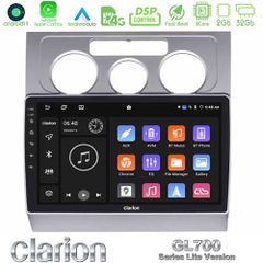 Clarion GL700 Lite Series 8Core Android11 2+32GB VW Touran 2003-2011 Navigation Multimedia Tablet 10" Με Carplay & Android Auto