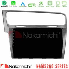 Nakamichi NAM5260 Series 4Core Android13 4+64GB VW GOLF 7 Navigation Multimedia Tablet 10" Με Carplay & Android Auto