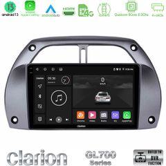 Clarion GL700 Series 8Core Android13 4+64GB Toyota RAV4 2001 - 2006 Navigation Multimedia Tablet 9" Με Carplay & Android Auto