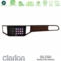 Clarion GL700 Lite Series 8Core Android11 6+128GB VW Sportsvan 2014-2020 Navigation Multimedia Tablet 9" (Ξύλινη απόχρωση) Με Carplay & Android Auto-thumb-1