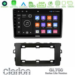 Clarion GL700 Lite Series 8Core Android11 6+128GB Toyota Auris 2013-2016 Navigation Multimedia Tablet 10" Με Carplay & Android Auto