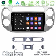 Clarion GL700 Lite Series 8Core Android11 2+32GB VW Tiguan Navigation Multimedia Tablet 9" Με Carplay & Android Auto