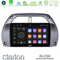 Clarion GL700 Lite Series 8Core Android11 2+32GB Toyota RAV4 2001 - 2006 Navigation Multimedia Tablet 9" Με Carplay & Android Auto