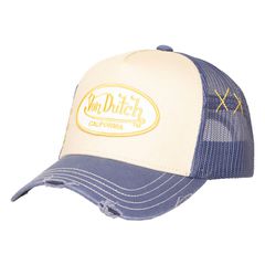 Von Dutch Καπέλο Trucker mesh cap blue/beige