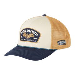Von Dutch Καπέλο Semi curve cap mustard