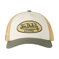 Von Dutch Καπέλο Terry Patch cap yellow-thumb-1