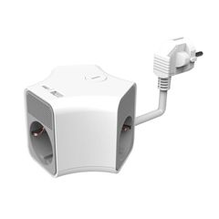 Technik Professional Στρογγυλό Πολύπριζο 3 Θέσεων 1,4m + USB-A + USB-C 16A