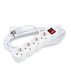 Technik Πολύπριζο 4 Θέσεων 3x1,5mm 5m με Διακόπτη
