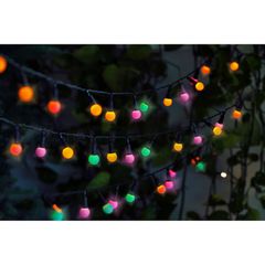 Modee Lighting LED Πολύχρωμη Ηλιακή Γιρλάντα 50db 7,9m