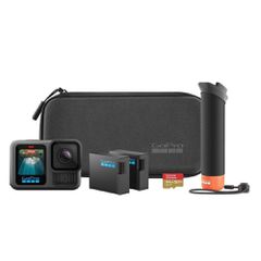 GoPro CHDRB-131-RW HERO13 Action Camera 5K Λήψης 360° Υποβρύχια Accessory Bundle με Οθόνη 2.27" και Wi-Fi Μαύρη