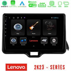 Lenovo Car Pad Toyota Yaris 2020-> 4Core Android 13 2+32GB Navigation Multimedia Tablet 10"