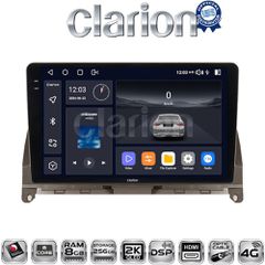 CLARION GL75265BR Οθόνη OEM Multimedia Αυτοκινήτου για Mercedes C Class W204 2007 > 2011 (CarPlay/AndroidAuto/BT/GPS/WIFI/GPRS)