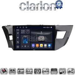 CLARION GL74126 Οθόνη OEM Multimedia Αυτοκινήτου για TOYOTA COROLLA 2013>2016 (CarPlay/AndroidAuto/BT/GPS/WIFI/GPRS)