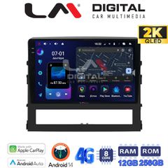 LM ZS8386 GPS Οθόνη OEM Multimedia Αυτοκινήτου για Toyota Land Cruiser 2016 (CarPlay/AndroidAuto/BT/GPS/WIFI/GPRS)