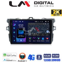 LM ZS8063 GPS Οθόνη OEM Multimedia Αυτοκινήτου για TOYOTA COROLLA 2006>2012  (CarPlay/AndroidAuto/BT/GPS/WIFI/GPRS)