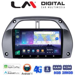 LM Digital - LM ZQ8071 GPS Οθόνη OEM Multimedia Αυτοκινήτου για Toyota Rav 4 2001 > 2006 (CarPlay/AndroidAuto/BT/GPS/WIFI/GPRS)