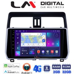 LM Digital - LM ZR8400 GPS Οθόνη OEM Multimedia Αυτοκινήτου για Toytota Land Cruiser 2019> (CarPlay/AndroidAuto/BT/GPS/WIFI/GPRS)
