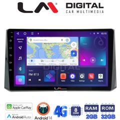 LM Digital - LM ZR8204 GPS Οθόνη OEM Multimedia Αυτοκινήτου για Toyota Corolla 2019> (CarPlay/AndroidAuto/BT/GPS/WIFI/GPRS)