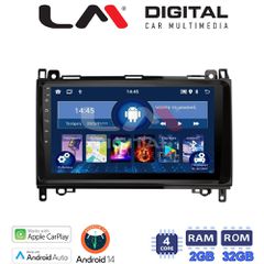 LM Digital - LM ZN4668 GPS Οθόνη OEM Multimedia Αυτοκινήτου για MERCEDES A(W169),B(W245) - SPRINTER - VITO   (CarPlay/AndroidAuto/BT/GPS/WIFI/GPRS)