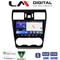 LM Digital - LM ZW8262 GPS Οθόνη OEM Multimedia Αυτοκινήτου για SUBARU IMPREZA-FORESTER 2013 (CarPlay/Android