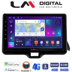 LM Digital - LM ZC8554 GPS Οθόνη OEM Multimedia Αυτοκινήτου για TOYOTA YARIS 2020> (CarPlay/AndroidAuto/BT/GPS/WIFI/GPRS)