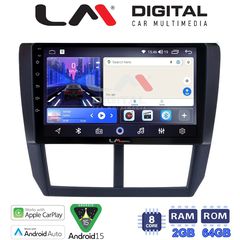 LM Digital - LM ZW8272 GPS Οθόνη OEM Multimedia Αυτοκινήτου για SUBARU IMPREZA-FORESTER 20092012 (CarPlay/And