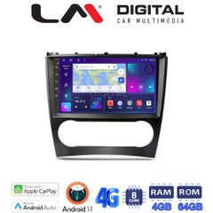 LM Digital - LM ZC8093 GPS Οθόνη OEM Multimedia Αυτοκινήτου για MERCEDES C class (W203) – CLC 2004>2008 (CarPlay/AndroidAuto/BT/GPS/WIFI/GPRS)