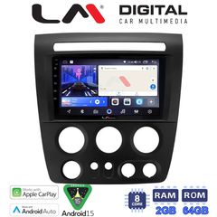 LM Digital - LM ZW8721 GPS Οθόνη OEM Multimedia Αυτοκινήτου για Hummer H3 2006  2011 (CarPlay/AndroidAuto/BT/