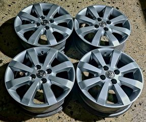 Ζάντες αλουμινίου 15" αυθεντικές Toyota Yaris, 4x100, 4 τεμάχια