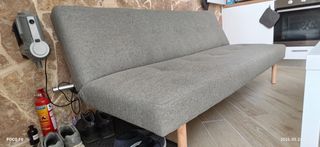 Sofabed, office chair and coffee table-thumb-1