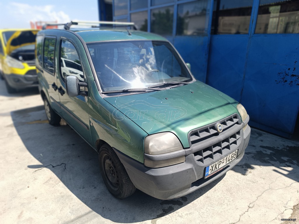 Κλούβα Fiat 2001 Doblo Van 1.9 JTD με καθισματα