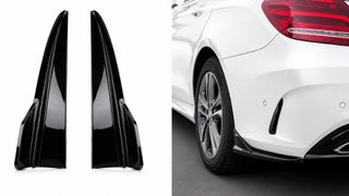 Mercedes C class w205 Rear Corner Spoiler / Πισω γωνιες ( σποιλερ ) προφυλακτηρα